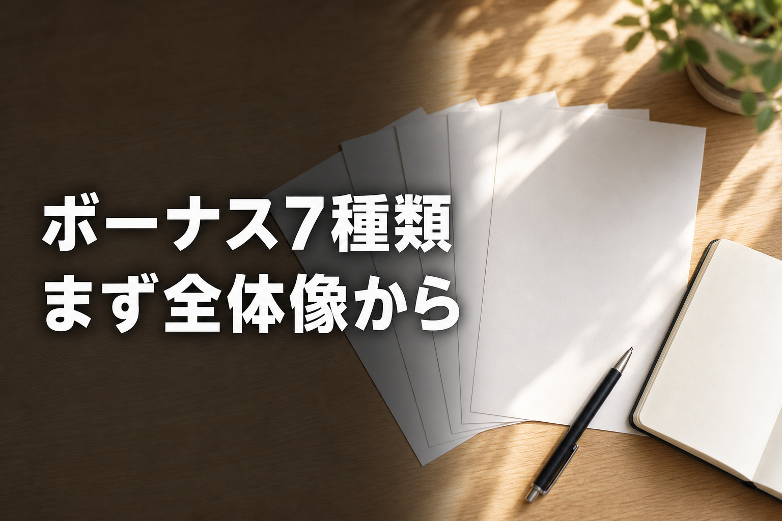 複数の求人資料を並べて見比べている女性の手元