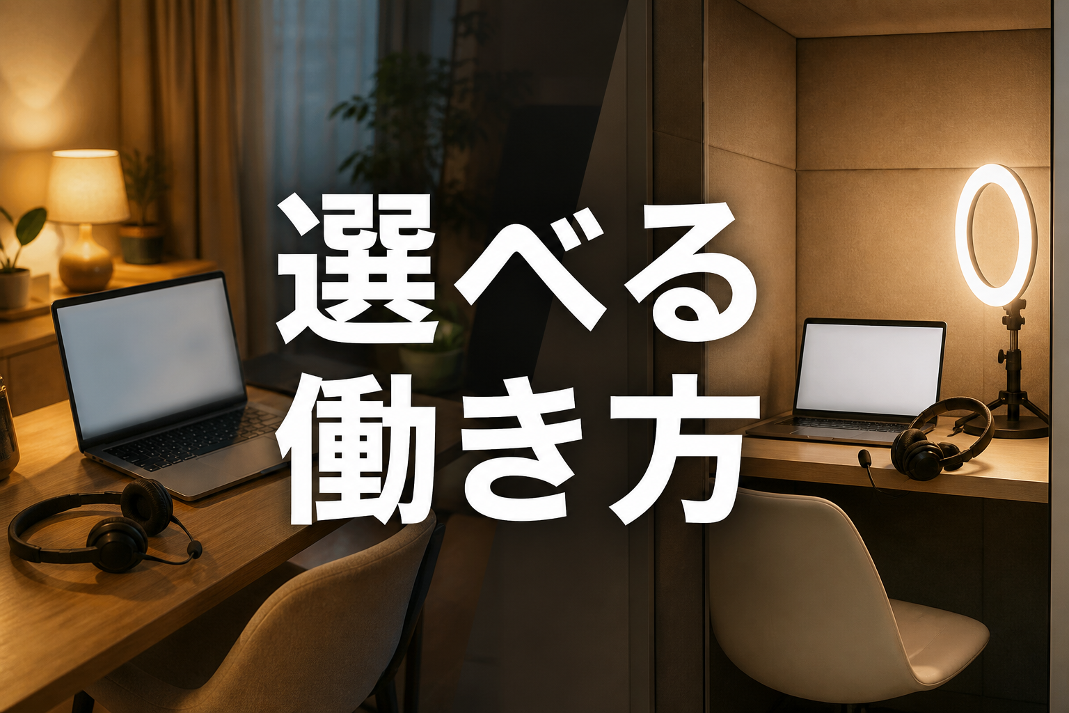チャットレディの仕事をイメージしたアイキャッチ