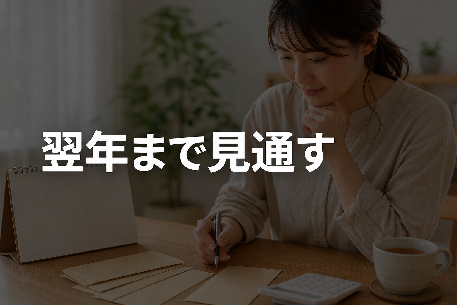 翌年の納付を見通すアイキャッチ