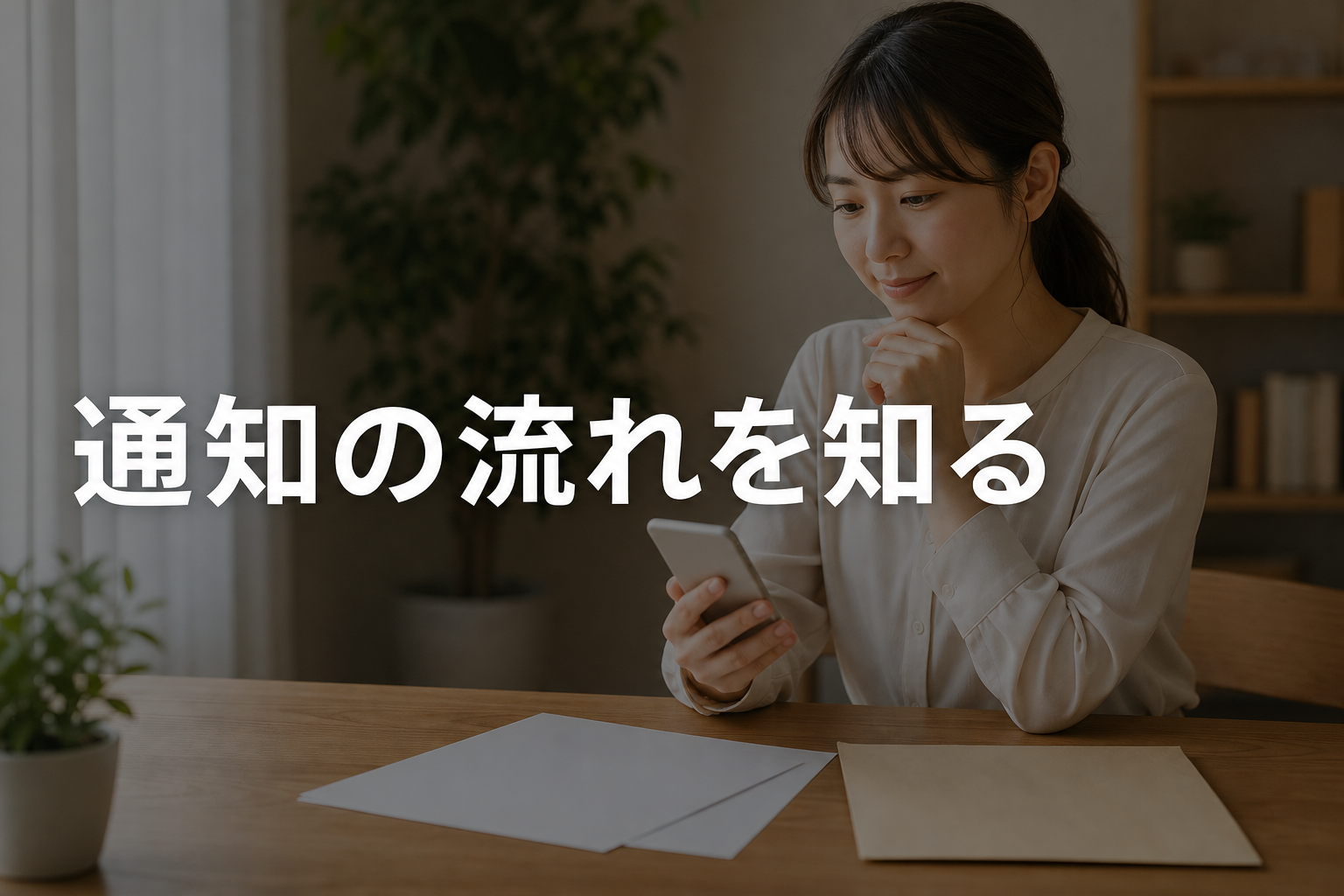 住民税の通知経路を確認するアイキャッチ