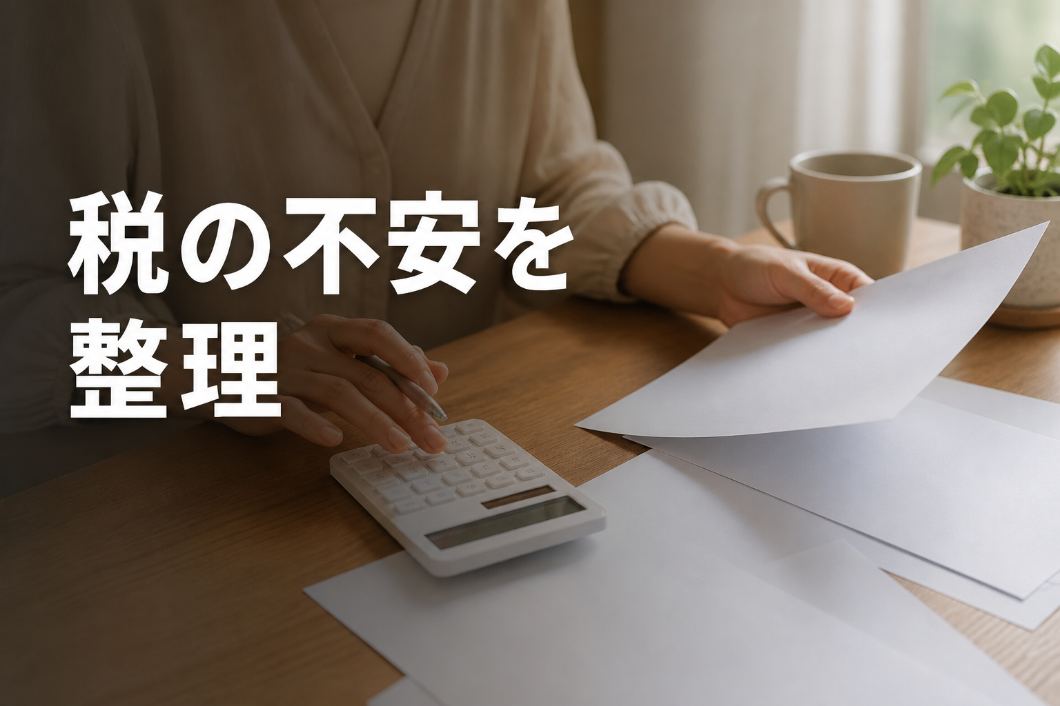 住民税の仕組みを整理するアイキャッチ