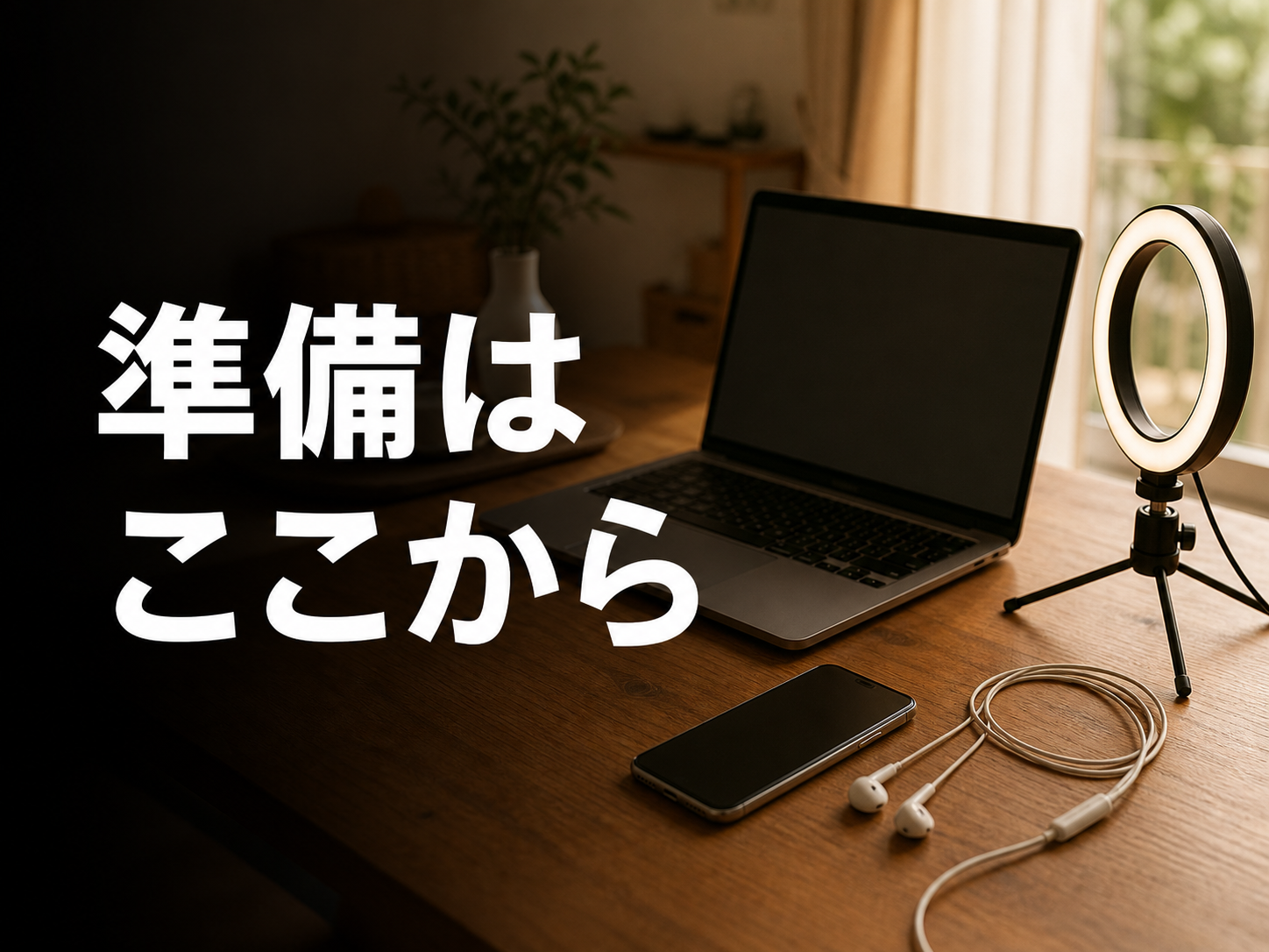 在宅配信に必要な機材