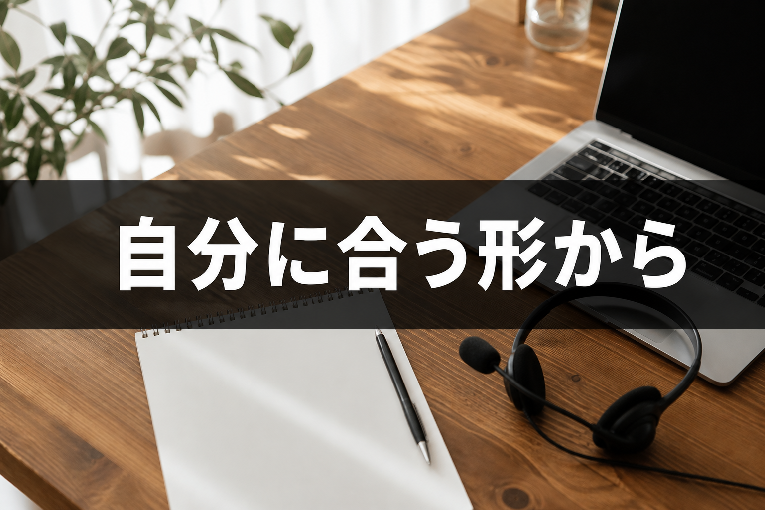 自分に合う働き方を選ぶためのイメージ