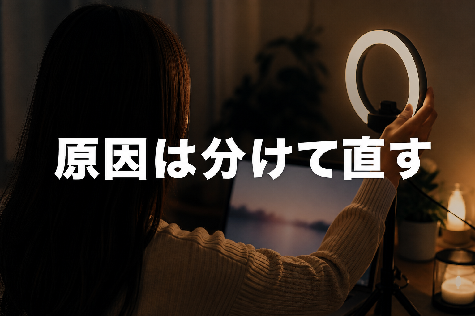 客が来ない原因を落ち着いて見直す