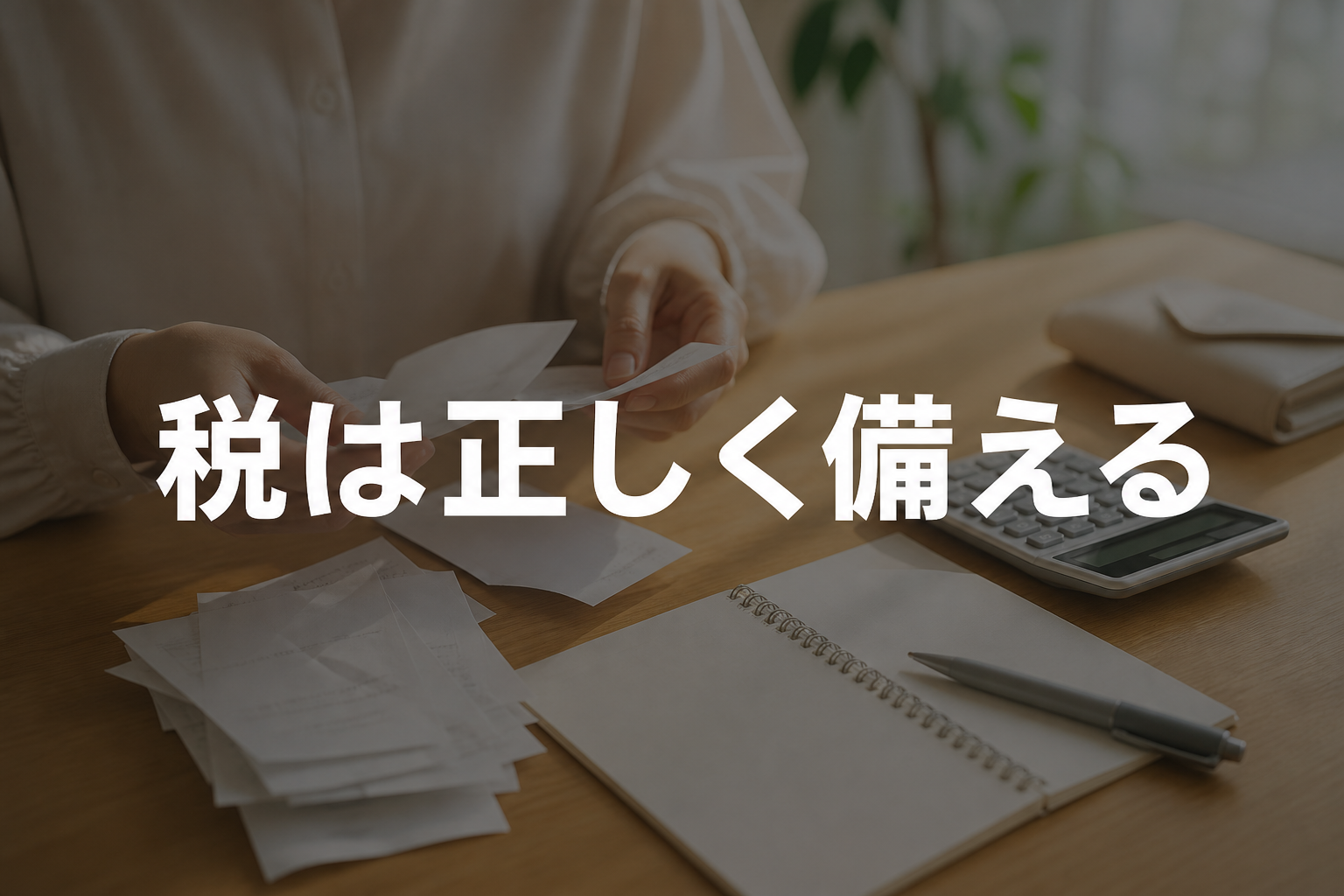 税と扶養を正しく確認する机