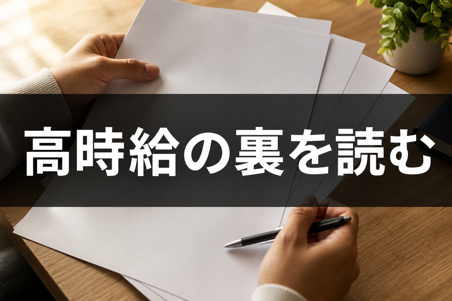 チャットレディ求人の条件を確認するイメージ
