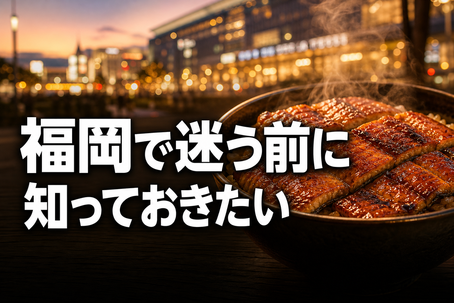 福岡商圏でうなぎFCを検討する読者のアイキャッチ
