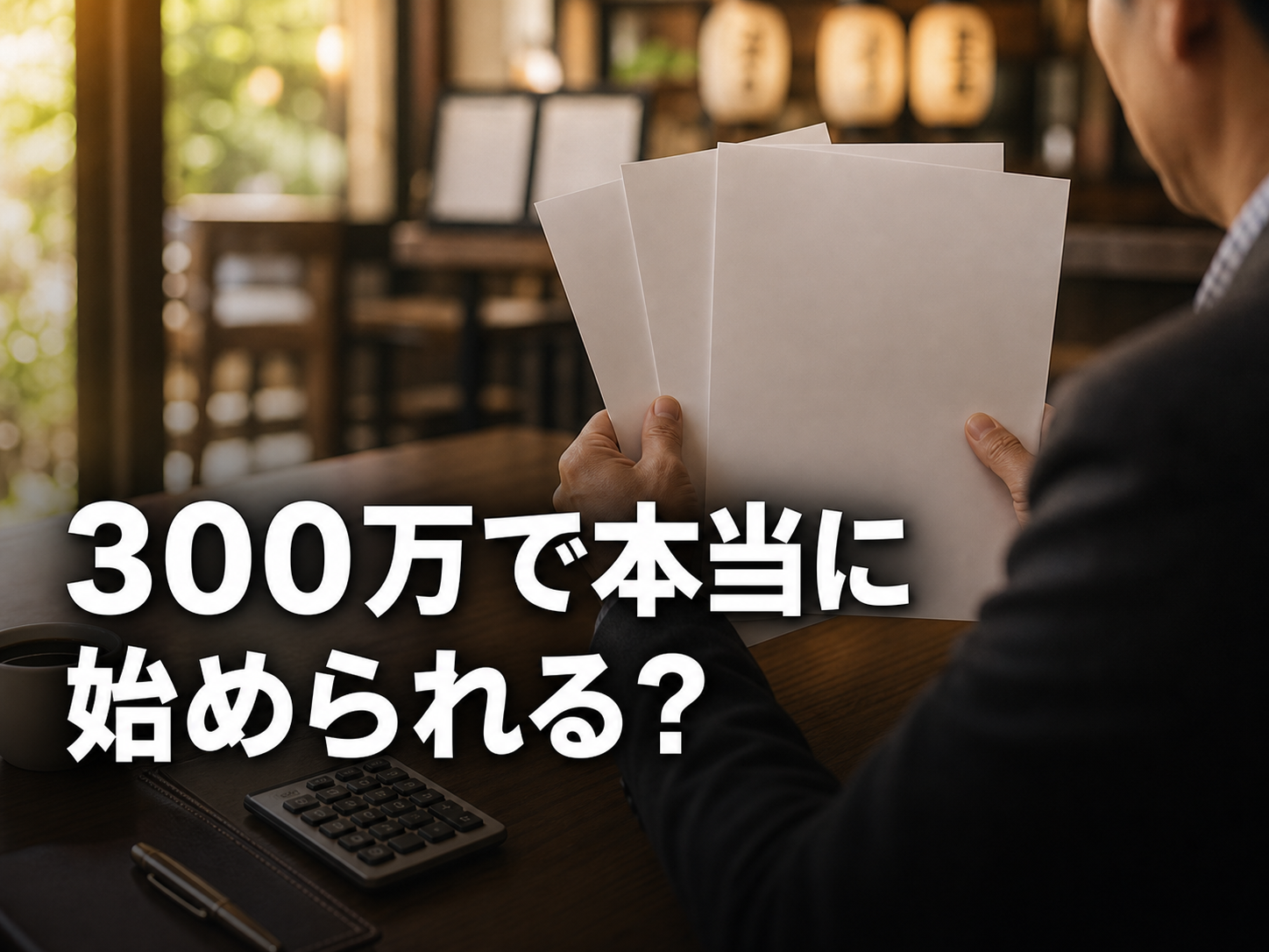 うなぎFC小資本で検討する人の不安
