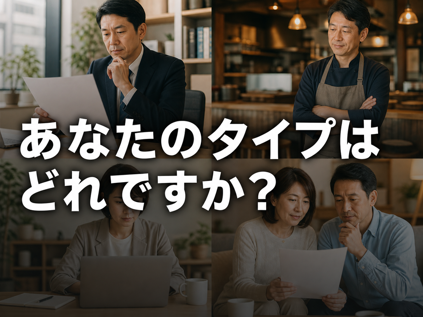 タイプ別マッチングのおすすめ